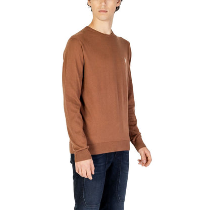 US POLO ASSN. Beige Cotton Sweatshirt