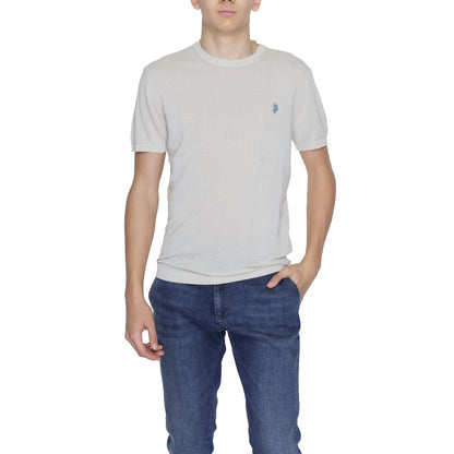 U.S. POLO ASSN. Gray Cotton T-Shirt