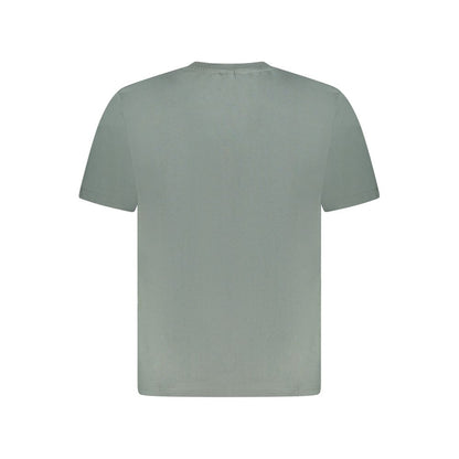 North Sails Green Cotton Men T-Shirt