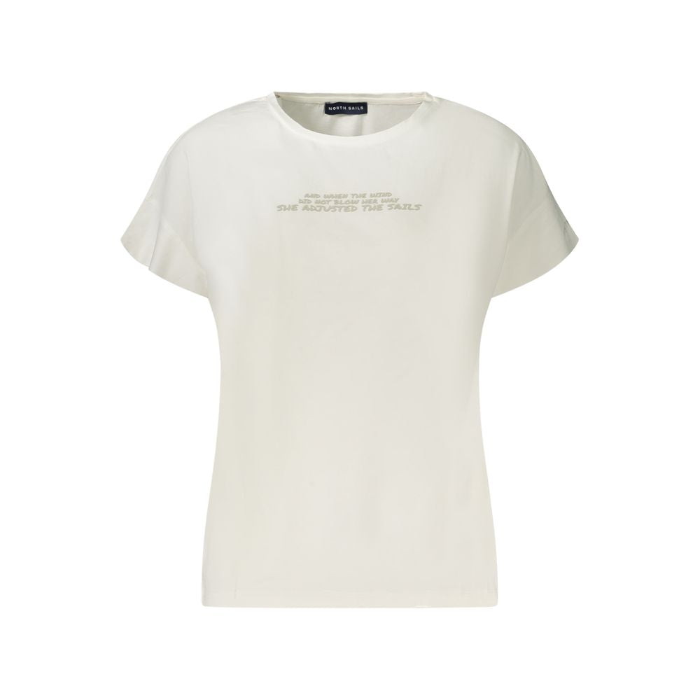 North Sails White Cotton Tops & T-Shirt