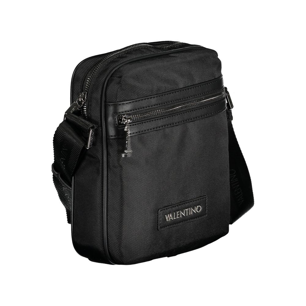 Mario Valentino Black Polyester Shoulder Bag