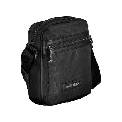 Mario Valentino Black Polyester Shoulder Bag