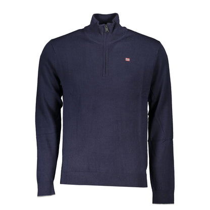 Napapijri Blu Tessuto Mens Sweater