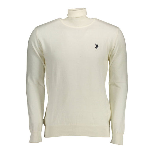 US POLO ASSN. White Cotton Sweater