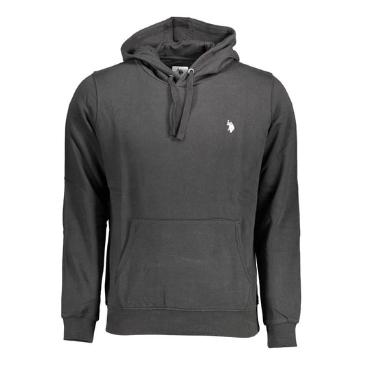 US POLO ASSN. Black Cotton Sweater