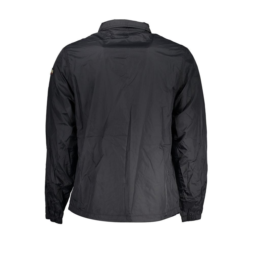 Napapijri Black Cotton Men T-Shirt