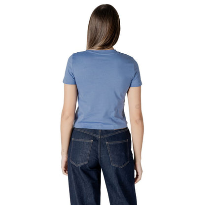 Calvin Klein Jeans Light Blue Recycled Cotton T-Shirt