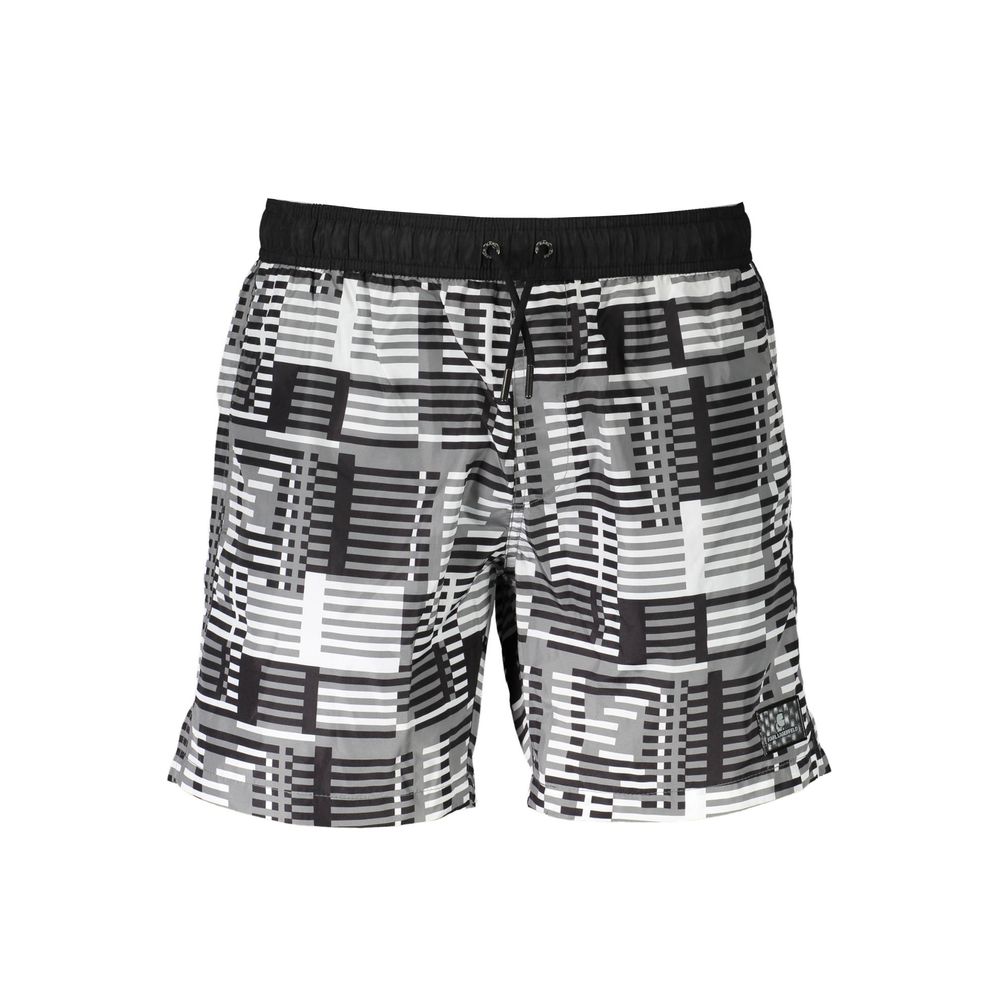 Karl Lagerfeld Black Polyester Swimwear