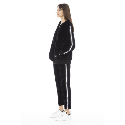 Baldinini Trend Black Cotton Women Sweater