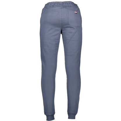 U.S. POLO ASSN. Blue Cotton Men's Trouser