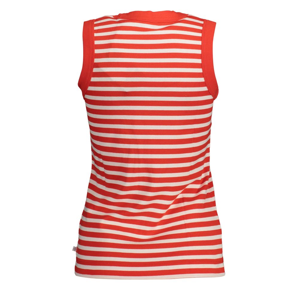 Gant Red Cotton Tank Top