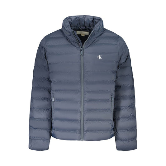Calvin Klein Blu Poliammide Mens Jacket