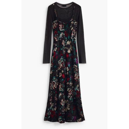 Desigual Black Polyester Women's Dress