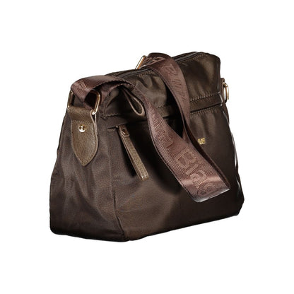 Laura Biagiotti Brown Polyester Women Handbag