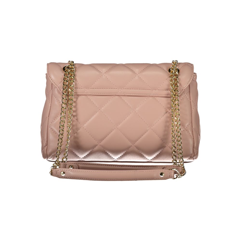 Mario Valentino Rosa Polyurethane Women Shoulder Bag