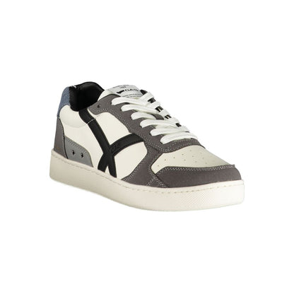 Gas Bianco Polyurethane Men Sneakers