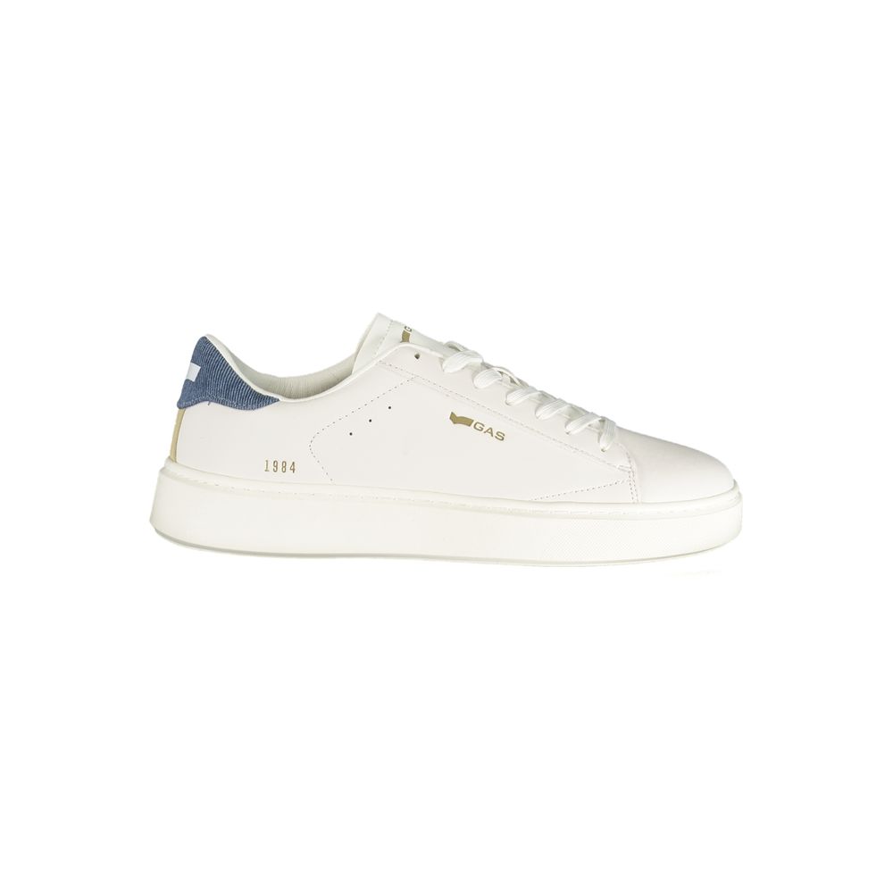 Gas Bianco Poliuretano Uomo Sneaker
