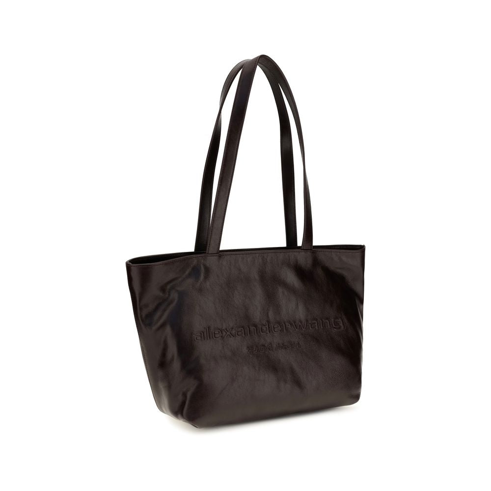 Alexander Wang Brown Calf Leather Bos Taurus Shoulder Bag