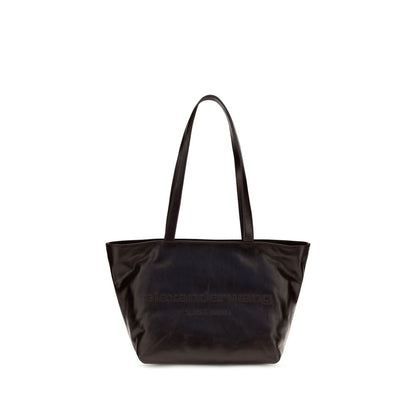 Alexander Wang Brown Calf Leather Bos Taurus Shoulder Bag