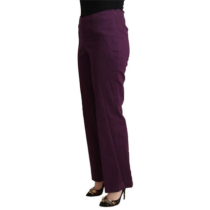 BENCIVENGA Violet High Waist Tapered Casual Pants