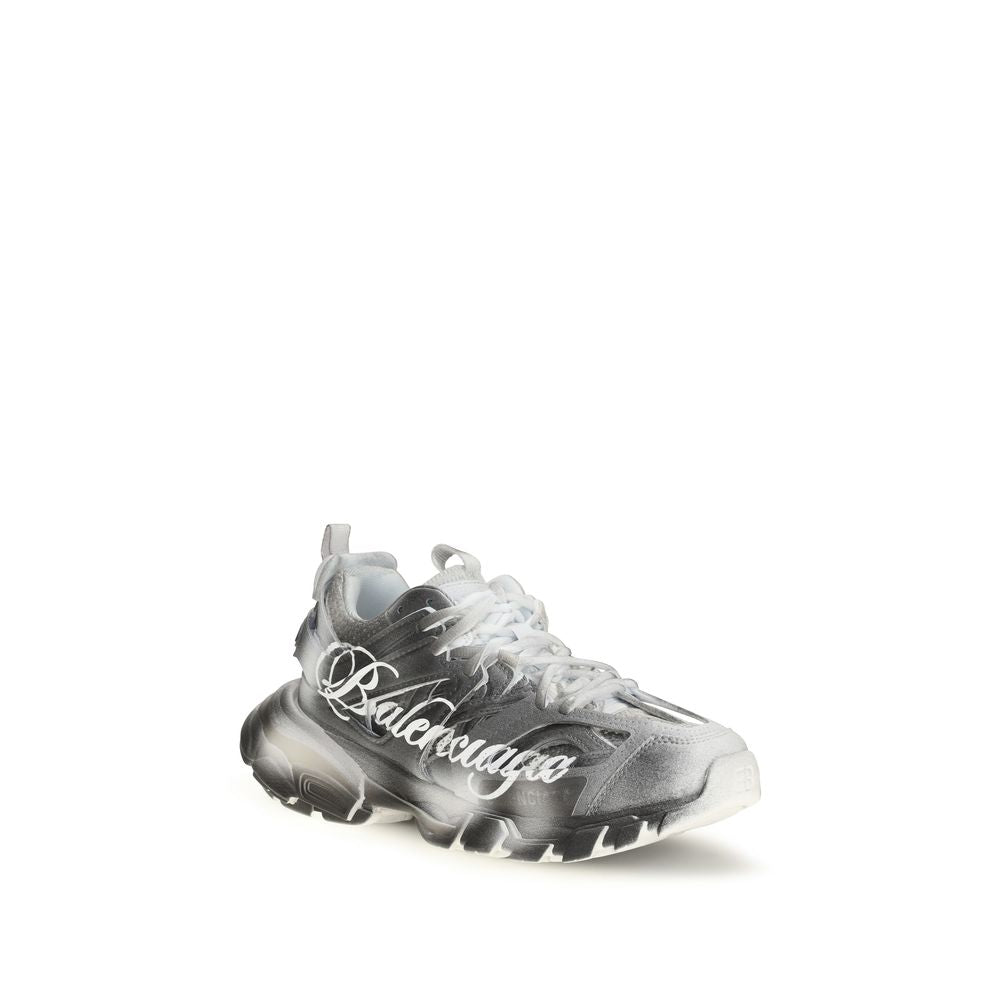 Balenciaga Gray Polyamide Athletic Sneakers