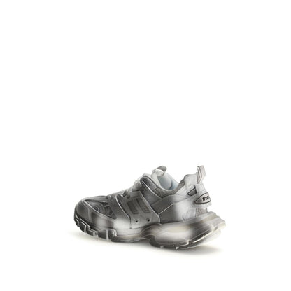 Balenciaga Gray Polyamide Athletic Sneakers
