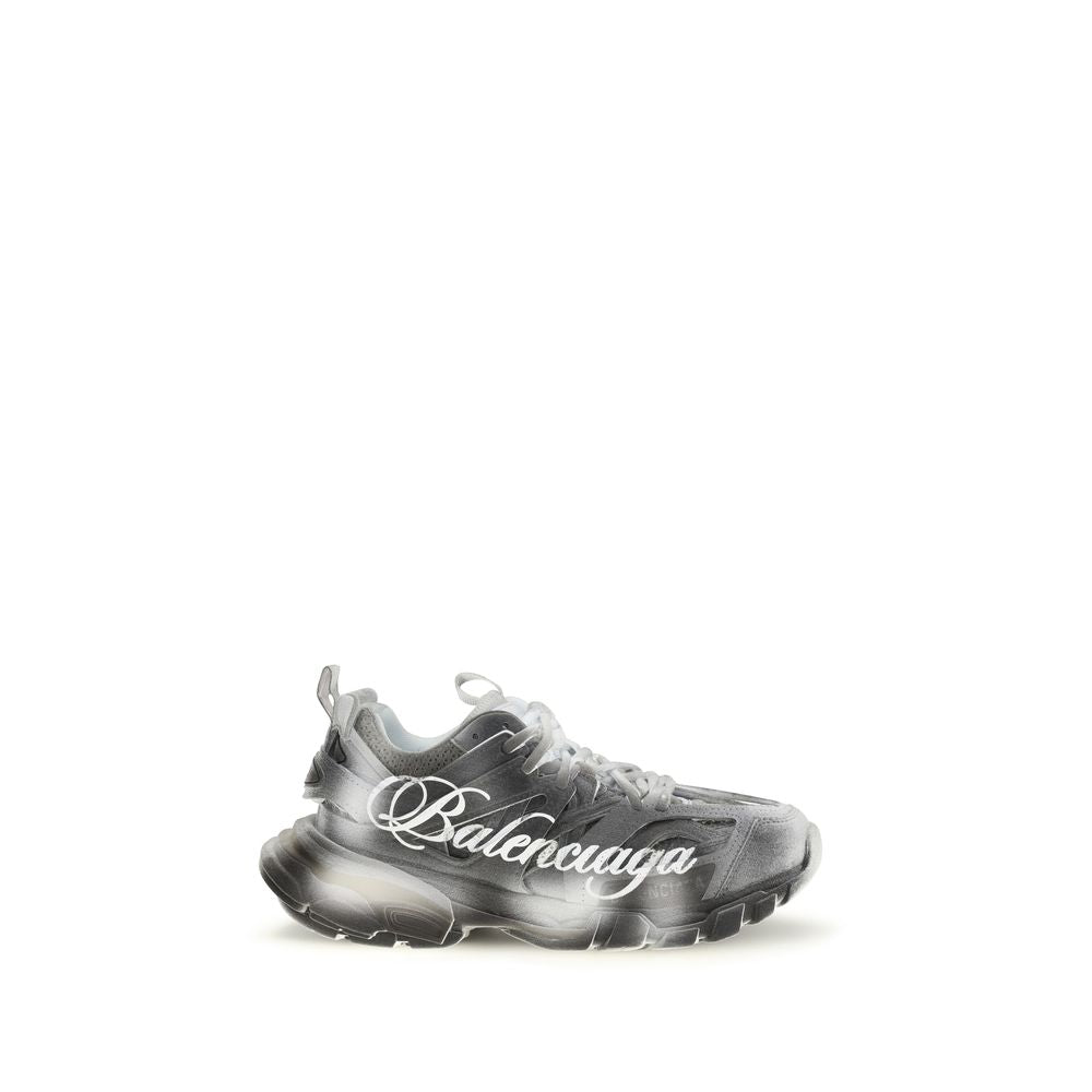Balenciaga Gray Polyamide Athletic Sneakers