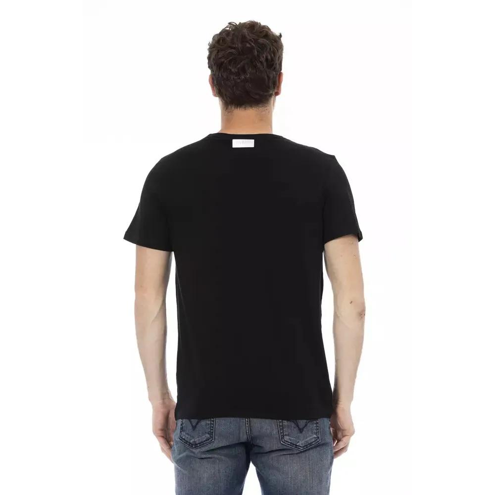 Bikkembergs Black Cotton Men T-Shirt