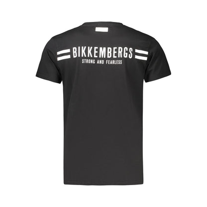 Bikkembergs Black Cotton Men's T-Shirt