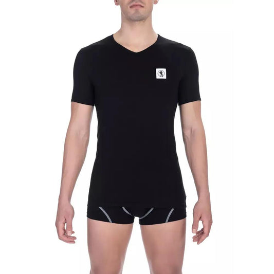 Bikkembergs Black Cotton Men's T-Shirt