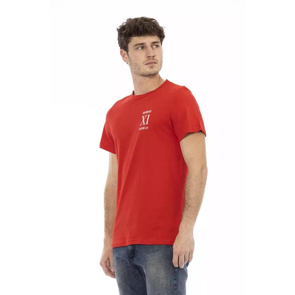 Bikkembergs Red Cotton Men T-Shirt
