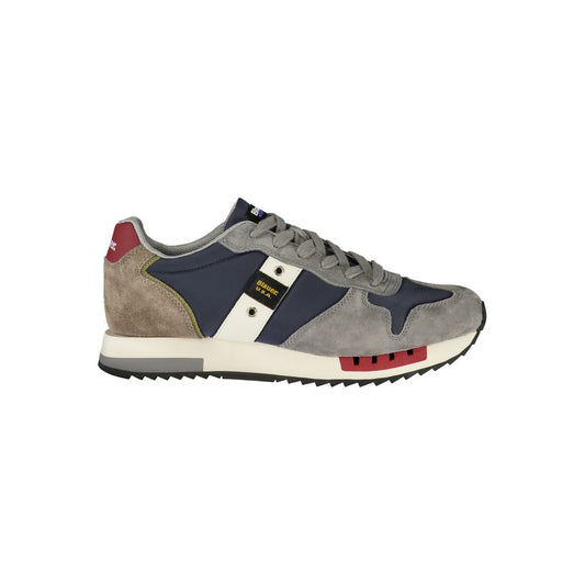 Blauer Blue Polyurethane Men's Sneaker