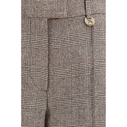 Burberry Beige Wool Oves Aries Dress Pants