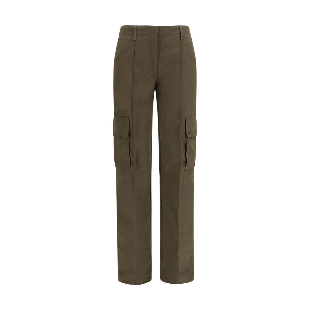 Burberry Bicolor Cotton Cargo Pants
