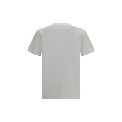 Burberry White Cotton T-Shirt