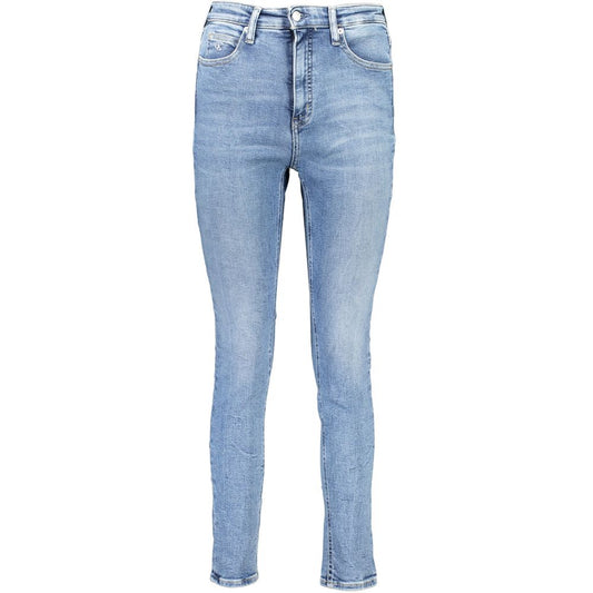 Calvin Klein Azzurro Cotton Women's Skinny Jeans