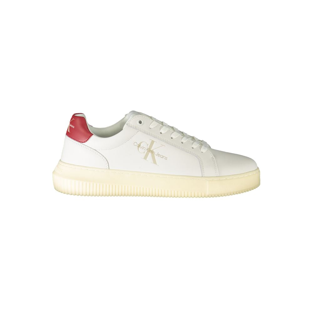 Calvin Klein Bianco Leather Men's Sneaker