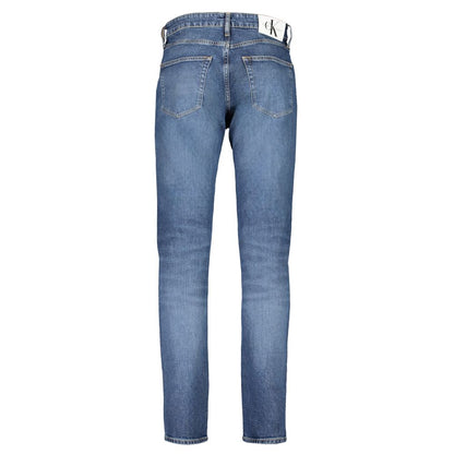 Calvin Klein Blue Cotton Men's Jeans