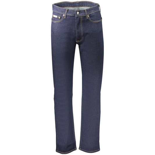 Calvin Klein Blue Cotton Men's Jeans