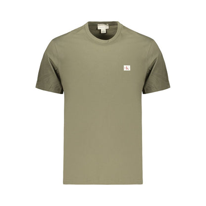 Calvin Klein Green Cotton Men's T-Shirt