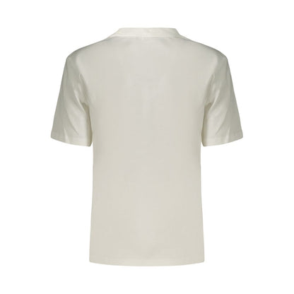 Calvin Klein White Cotton Women's T-Shirt