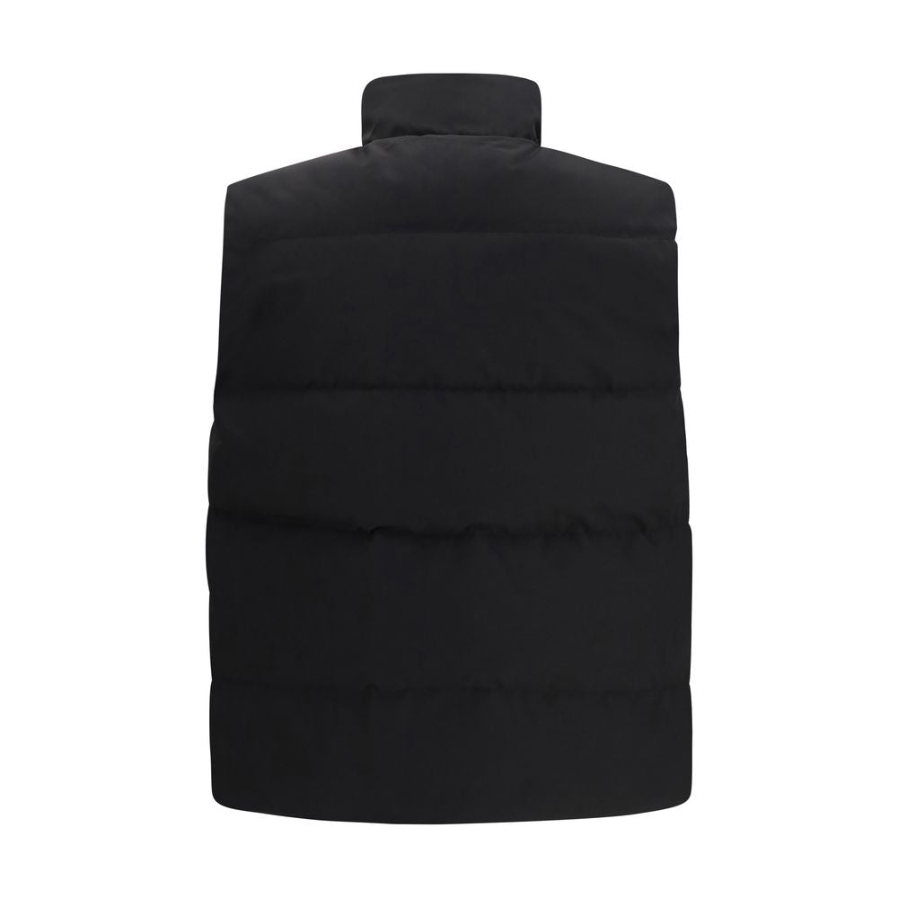 Canada Goose Black Recycled Polyester Sleeveless Jacket