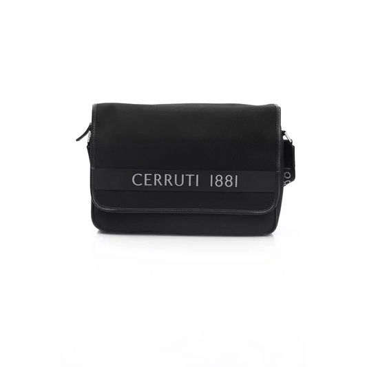 Cerruti 1881 Black Nylon Women Crossbody Bag