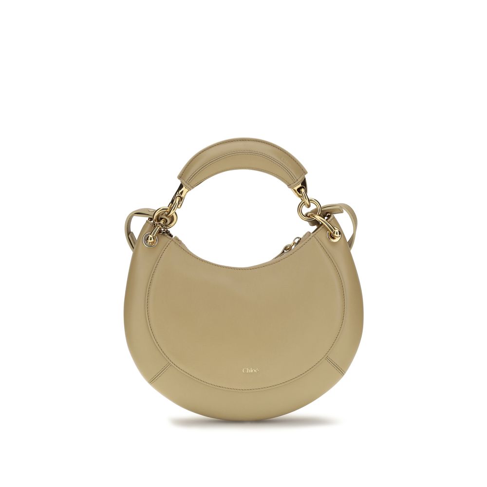 Chloé Beige Calf Leather Bos Taurus Shoulder Bag