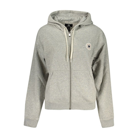 Converse Gray Cotton Sweatshirt