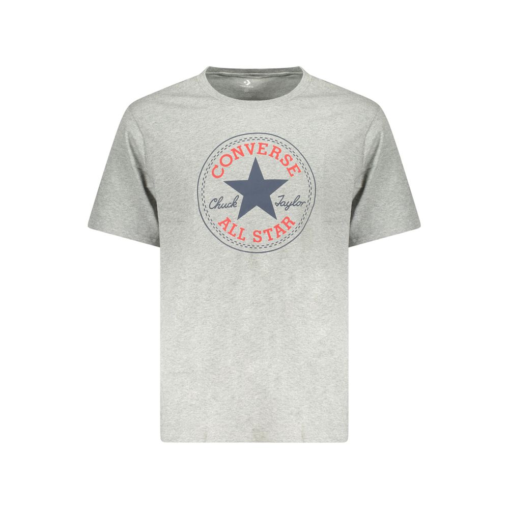 Converse Gray Cotton T-Shirt