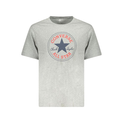 Converse Gray Cotton T-Shirt