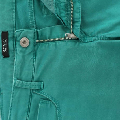 Costume National Green straight leg jeans
