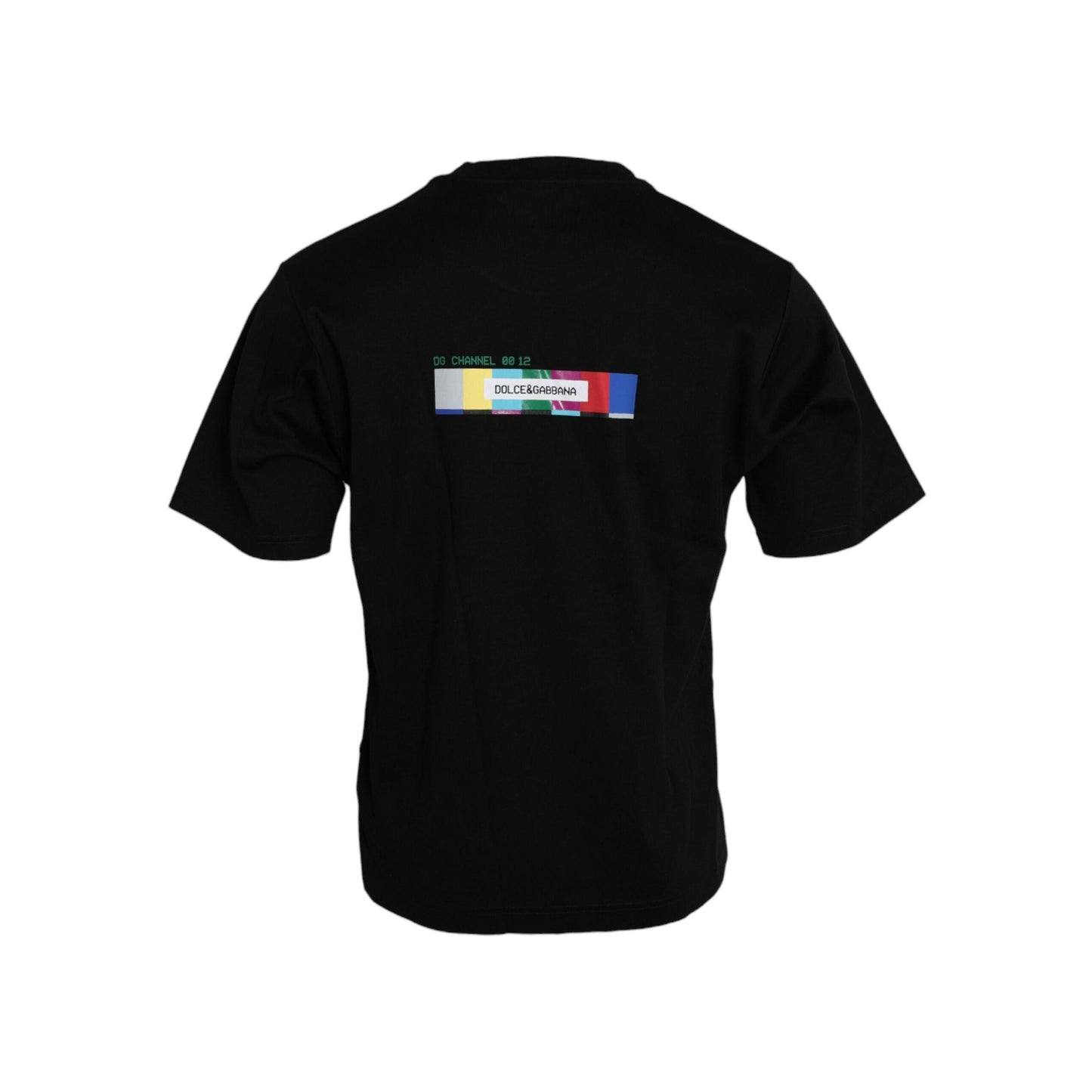 Dolce & Gabbana Black With Love Always Crew Neck Top T-shirt