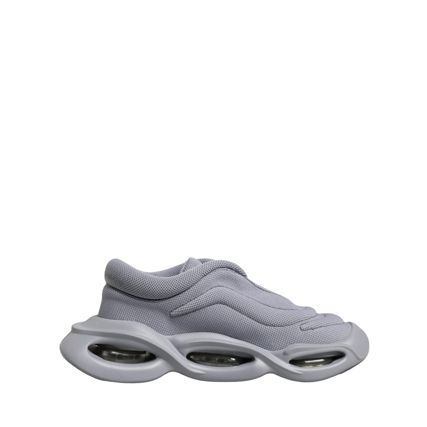 Dolce & Gabbana Gray Slip On Wave Low Top Sneakers
